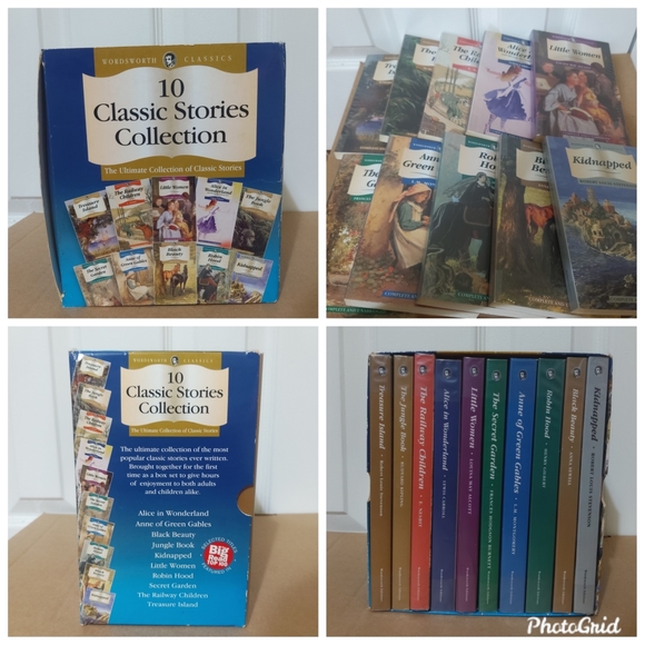 Wordsworth Classic 10 books box set - Picture 1 of 10